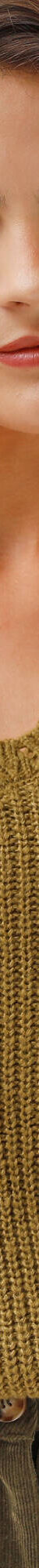 Pull col V, maille anglaise (vert olive) Pull col V, maille anglaise (vert olive)